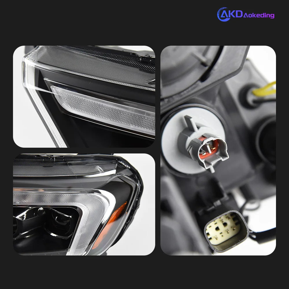 Ford Ranger 2016-2021 LED Headlights Projector Lens Modern Style AKD