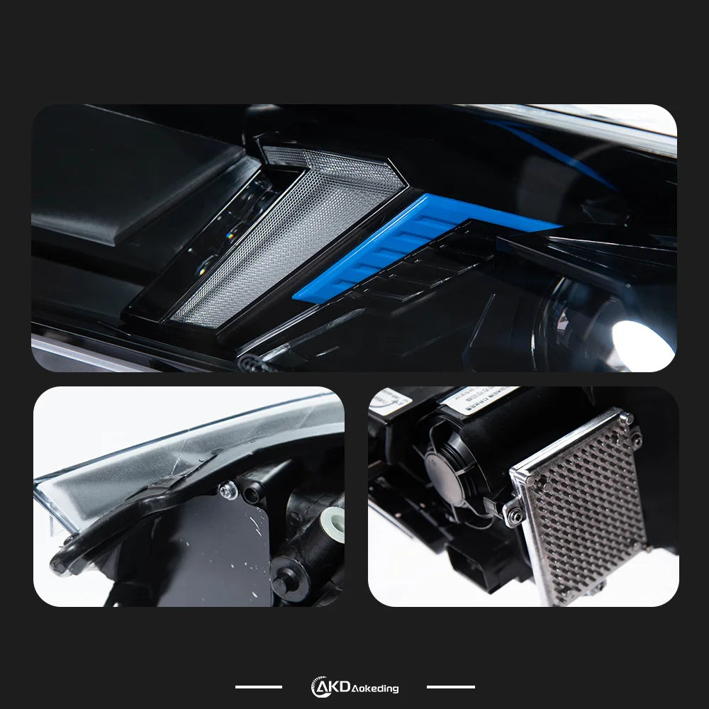 BMW 3 series E90 E91 2005-2012 LED Headlights Laser Style Projector Lens AKD