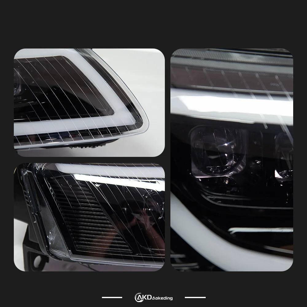 AUDI A6 S6 RS6 C6 2004-2011 LED Headlights DRL AKD