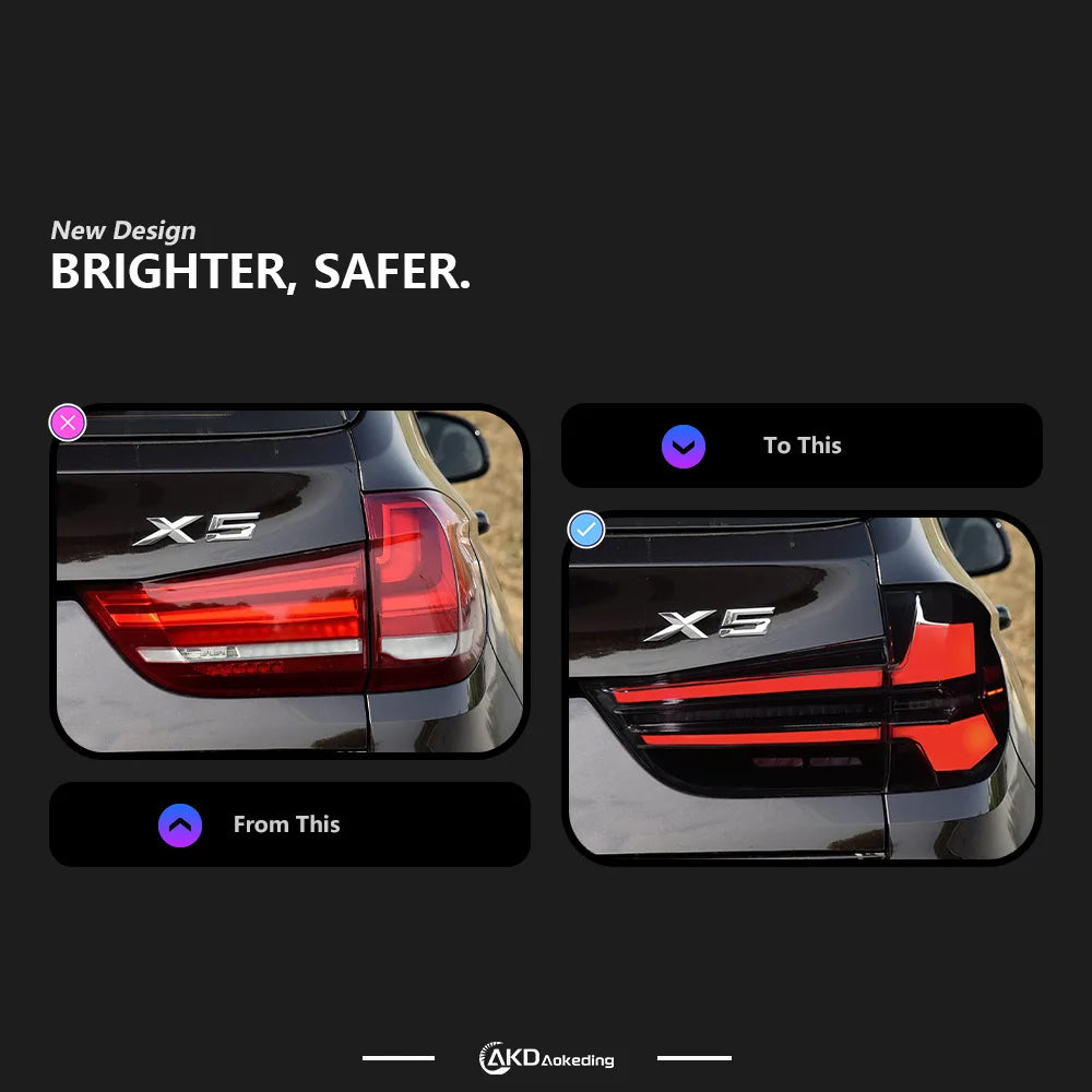 BMW X5 F15 2014-2018 Led Tail Light Rear Lights Upgrade AKD