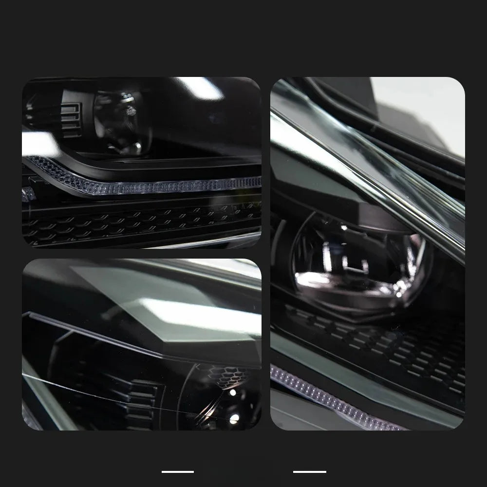 Volkswagen VW Golf MK6 2009-2012 LED Headlights with Sequential Turn Signal TYPY