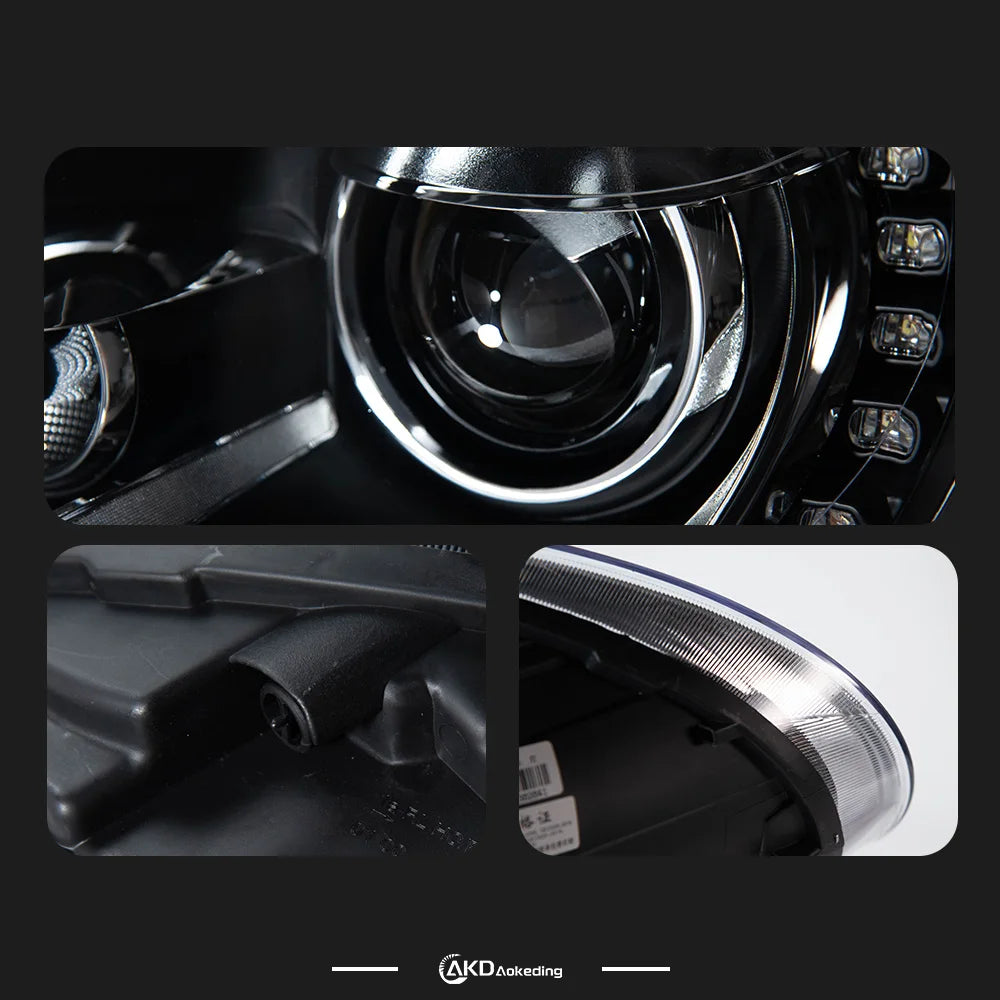 Volkswagen VW Beetle 2013-2017 Lampy przednie reflektory LED Komplet AKD