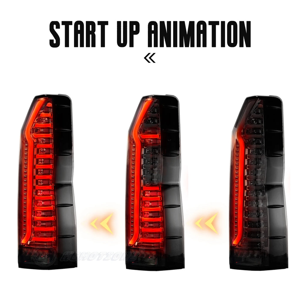 Toyota Hiace 6th 2019-2023 LED Tail lights HCMOTIONZ