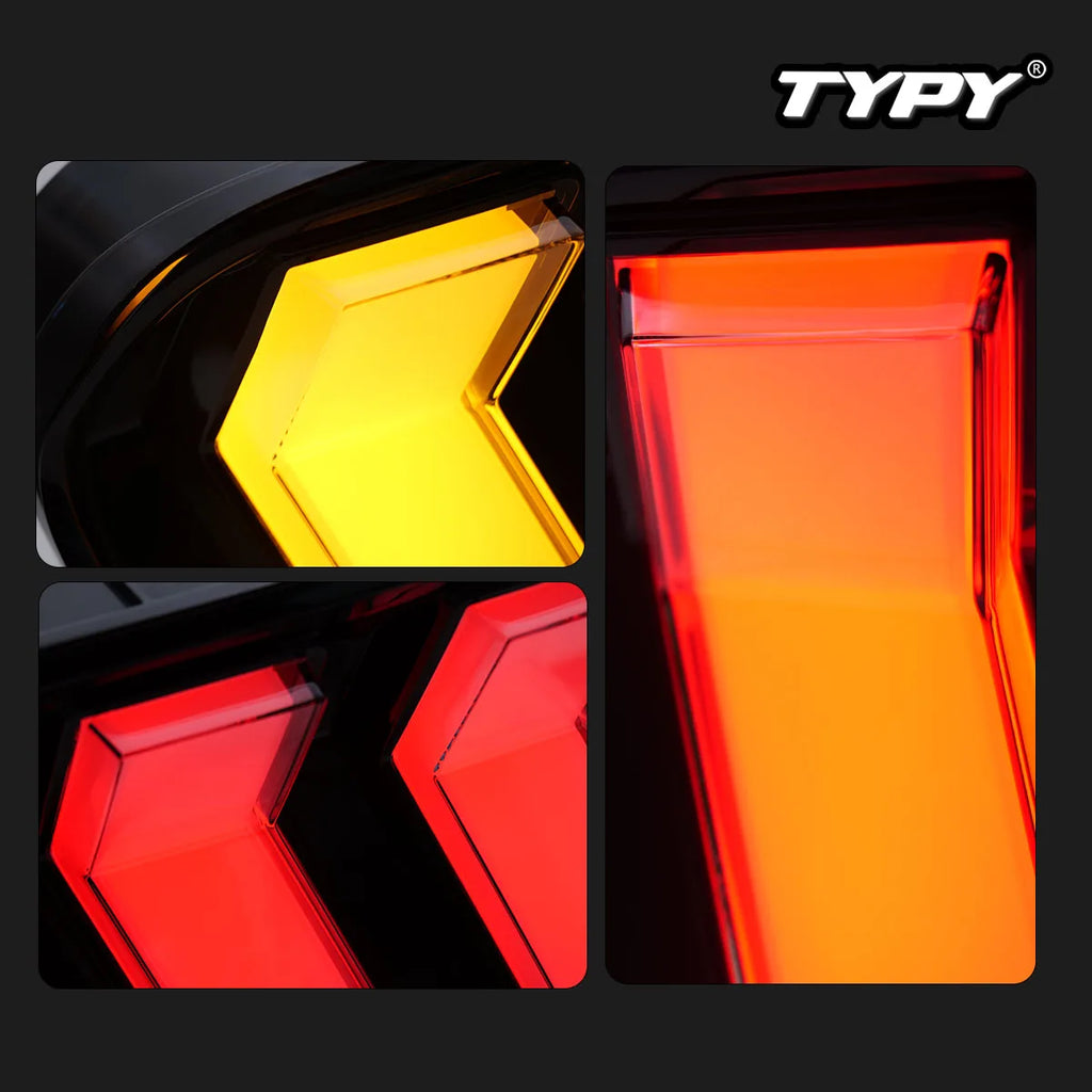 Ford Mustang VI 2015-2023 LED Taillight Dynamic Turn Signal S650 Style TYPY