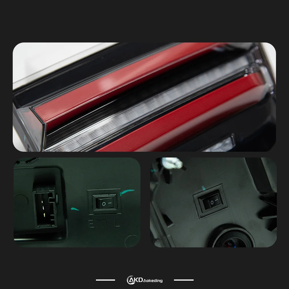 BMW X5 E70 2007-2013 LED Tail Light Rear Lamp Upgrade AKD