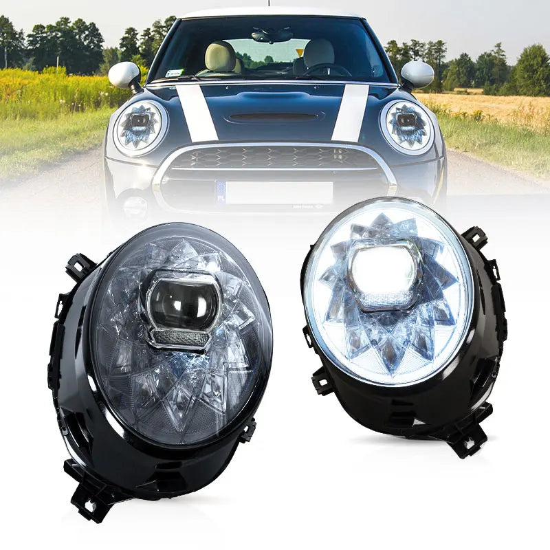 Mini F56 2014-2018 LED Headlights Startup animation VLAND