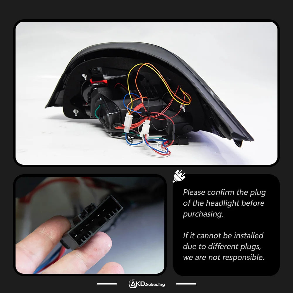 BMW 5 series E60 2003-2010 Tail Light Rear Lamp LED Upgrade