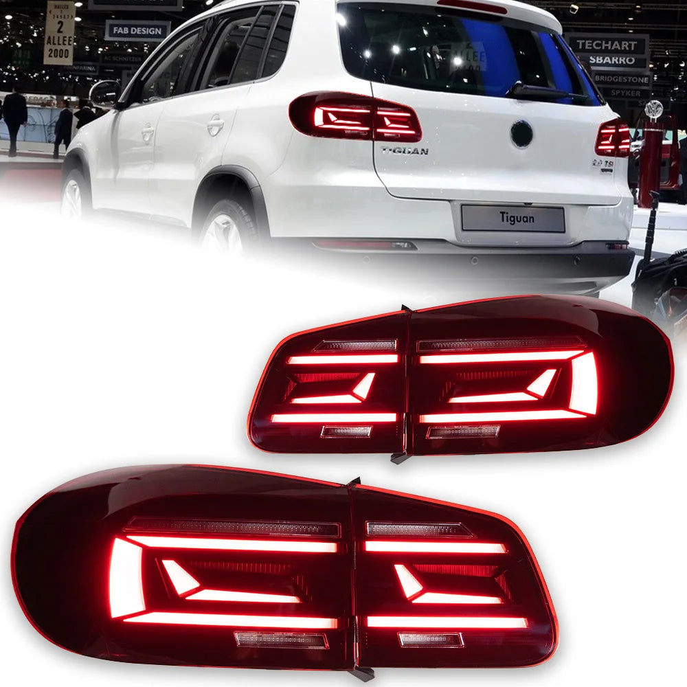 VW Volkswagen Tiguan 2013-2017 LED Tail Light Rear Lamp Upgrade AKD