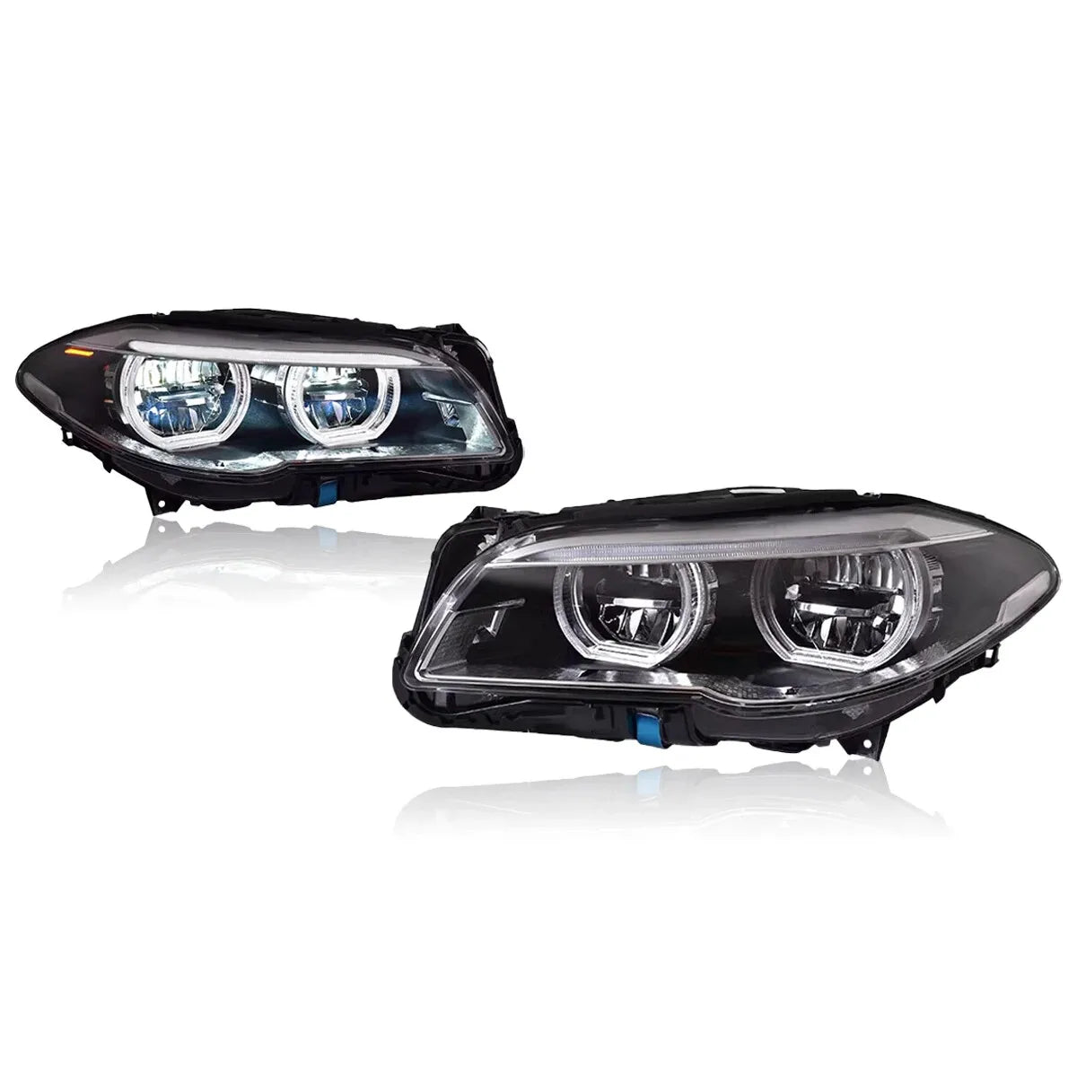 BMW 5 series F10 2010-2013 LED Headlights Dynamic Turn Signals TYPY