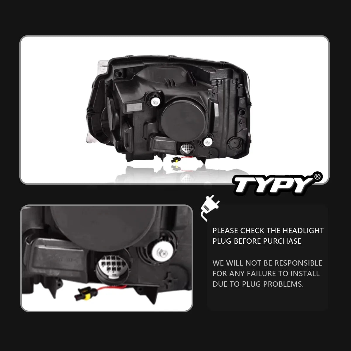Land Rover Discovery LR4 2010-2016 LED Headlights Assembly TYPY