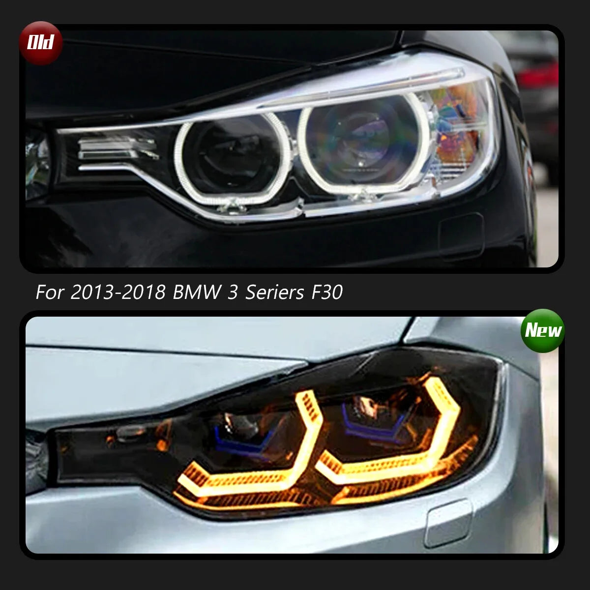 BMW 3 Series F30 F31 2013-2019 LED Headlights Upgrade TYPY