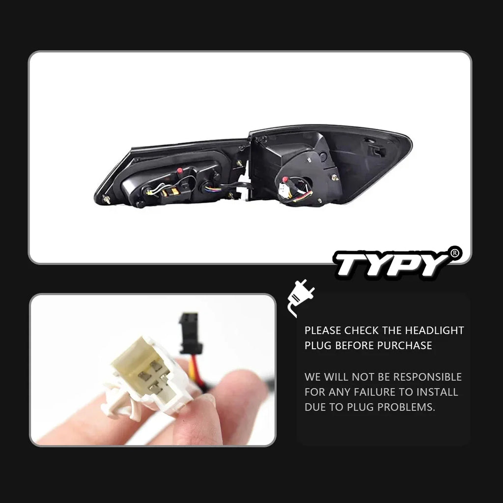 Lexus IS 200 250 350 2006-2012 LED Tail lights TYPY