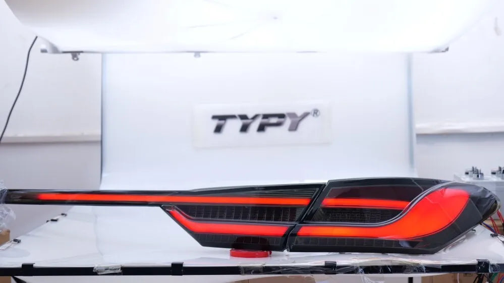 Toyota Camry 2018-2024 LED Tail lights Animation 3pc Full Set TYPY
