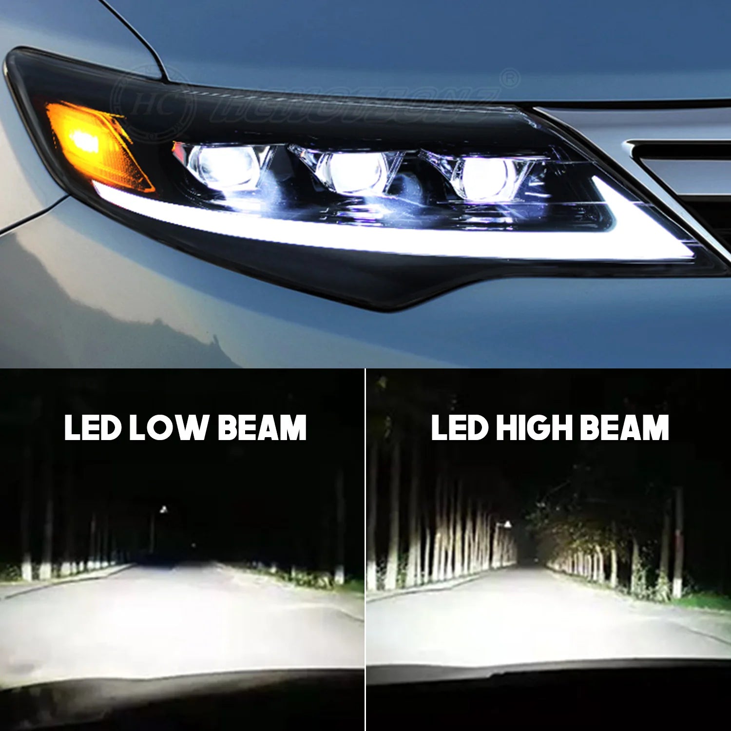 Toyota Camry 2012-2014 LED Headlights HCMOTIONZ