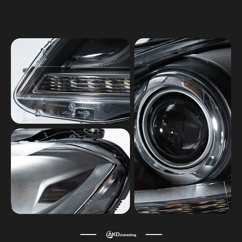 Mercedes-Benz C Class W204 2011-2013 LED Headlights Projector Lens AKD