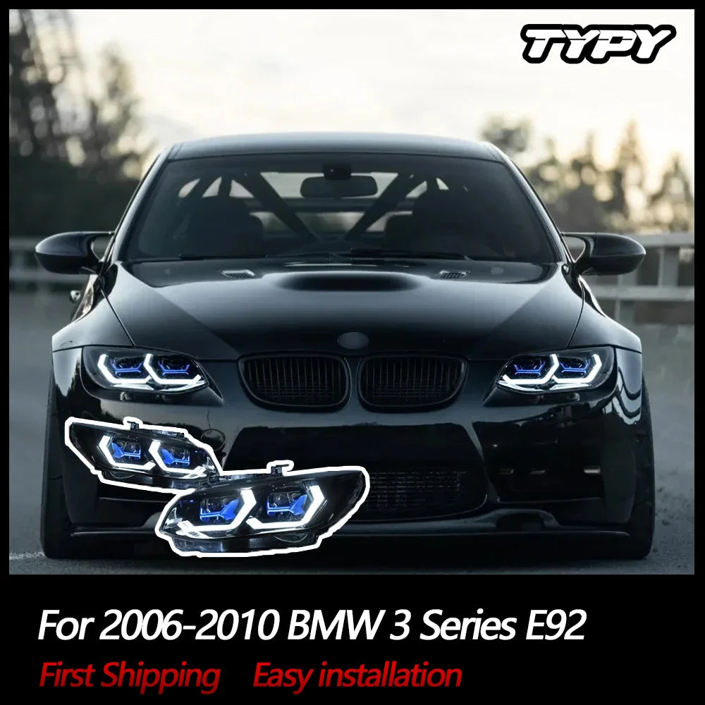 BMW 3 Series E92 E93 2006-2010 Full Led Headlights TYPY