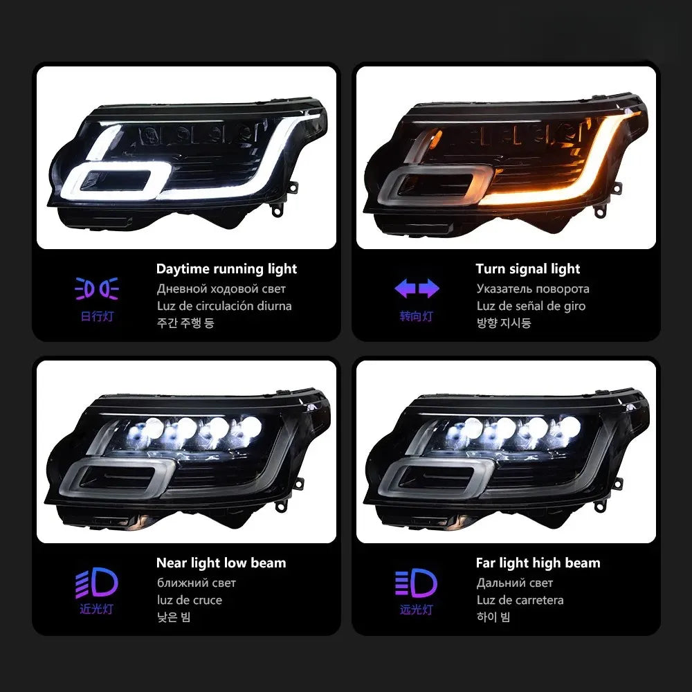 Land Rover Range Rover Sport 2014-2017 LED Headlight Assembly