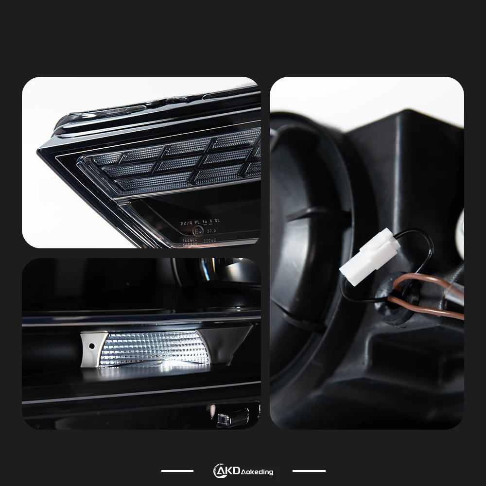 Audi A3 S3 RS3 8V 2017-2020 LED Headlights Matrix Style AKD