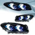 BMW 5 Series F10 F11 2010-2016 LED Headlights Projector Lens X5 Style AKD