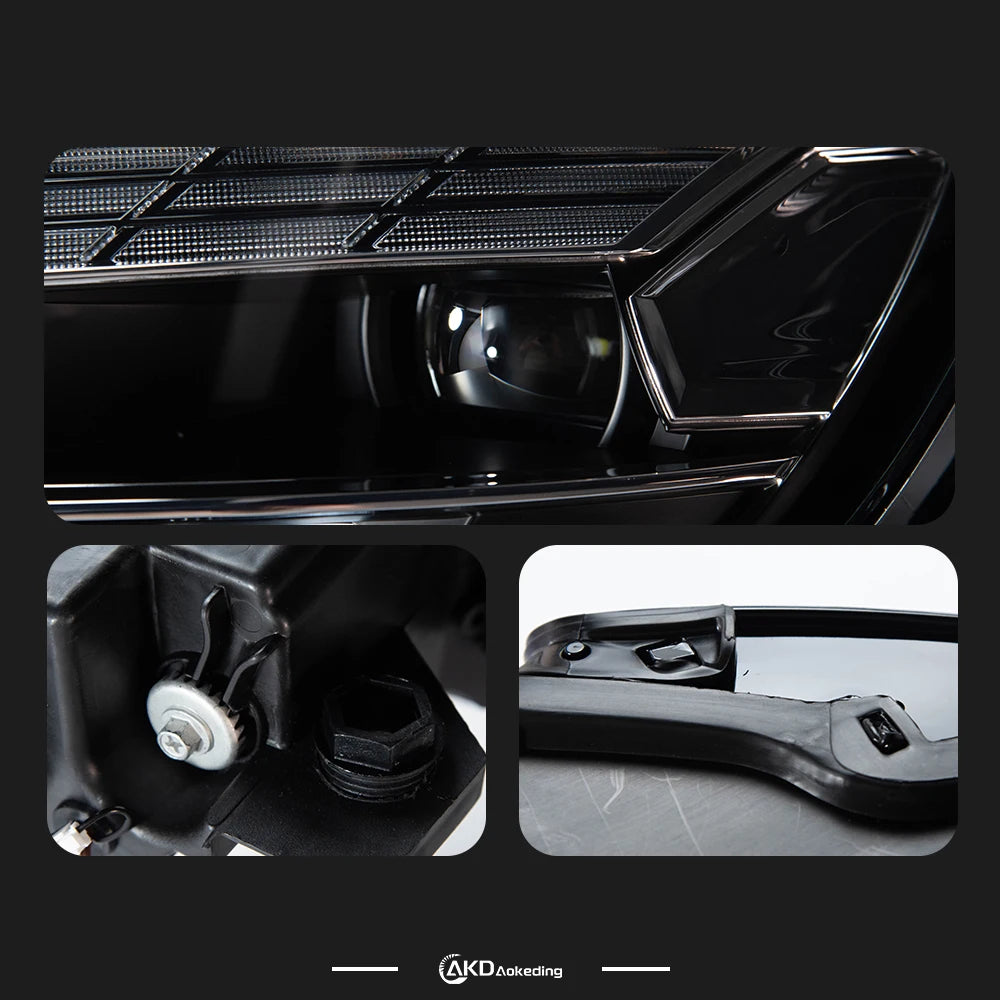 Audi A3 S3 RS3 8V 2017-2020 LED Headlights Matrix Style AKD