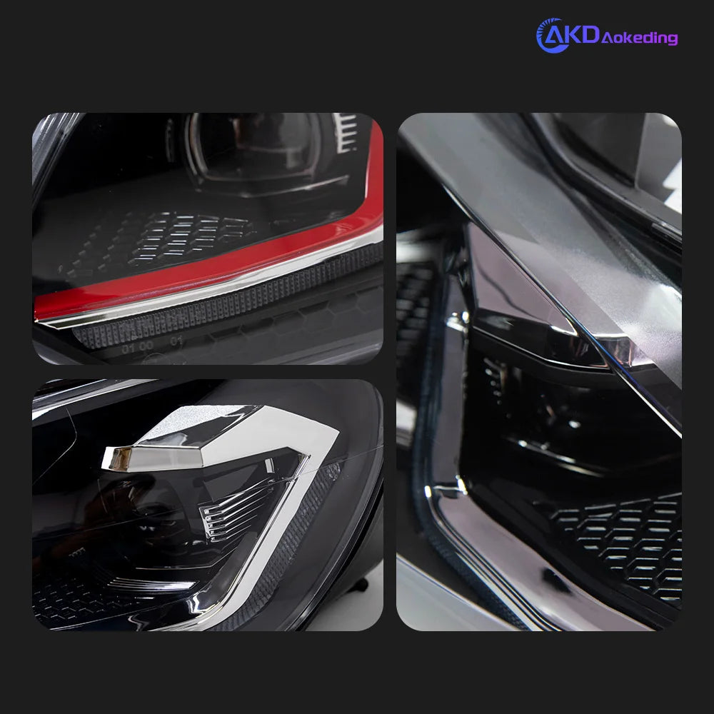 VW Volkswagen Golf MK6 2009-2012 LED Headlights Upgrade AKD