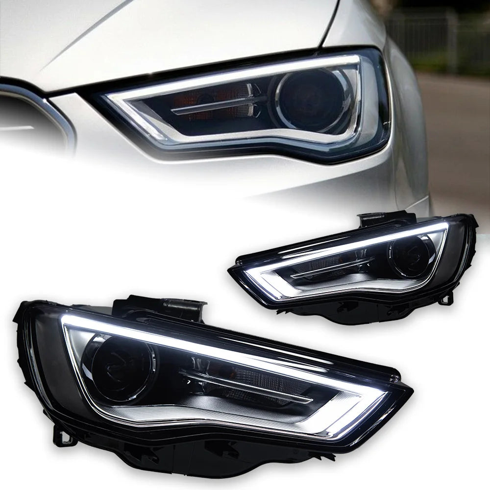 Audi A3 S3 RS3 8V 2013-2016 LED Headlights Projector Lens AKD