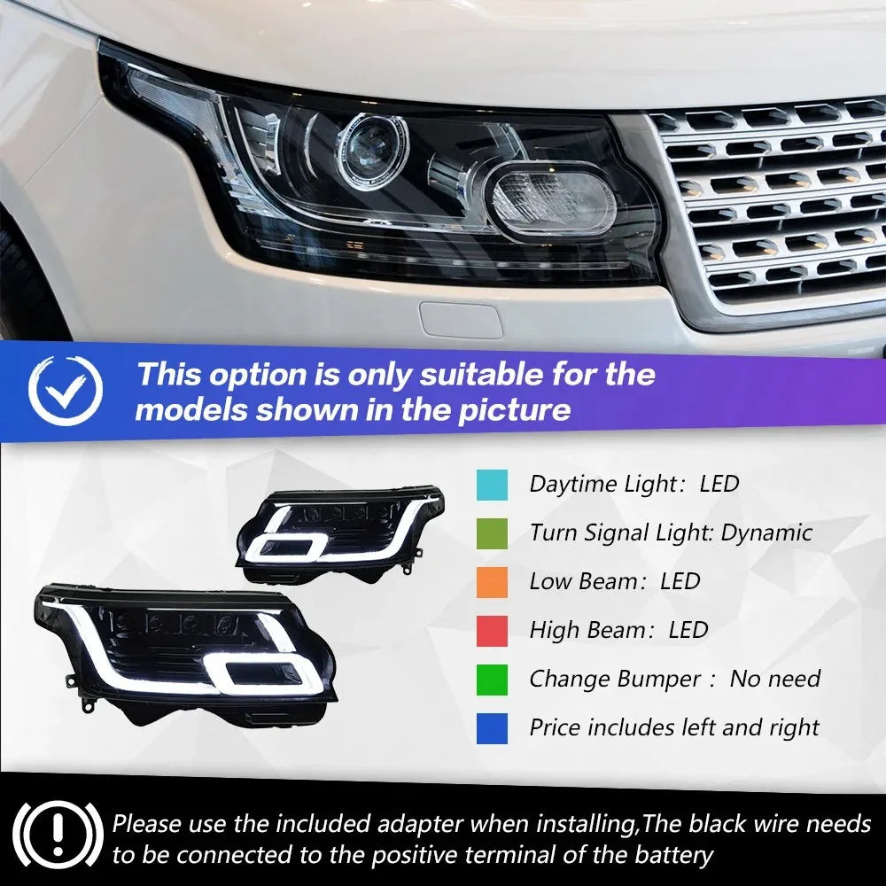 Land Rover Range Rover Sport 2014-2017 LED Headlight Assembly