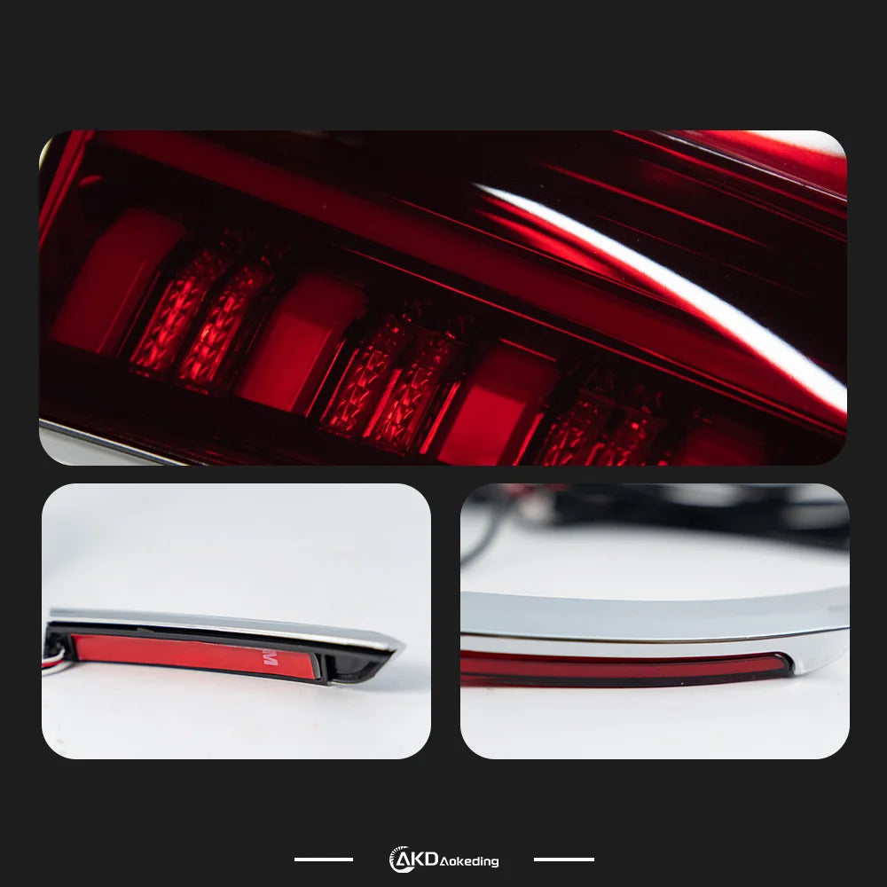 Audi A6 C7 2012-2015 LED Tail light Modern Style Full Set AKD