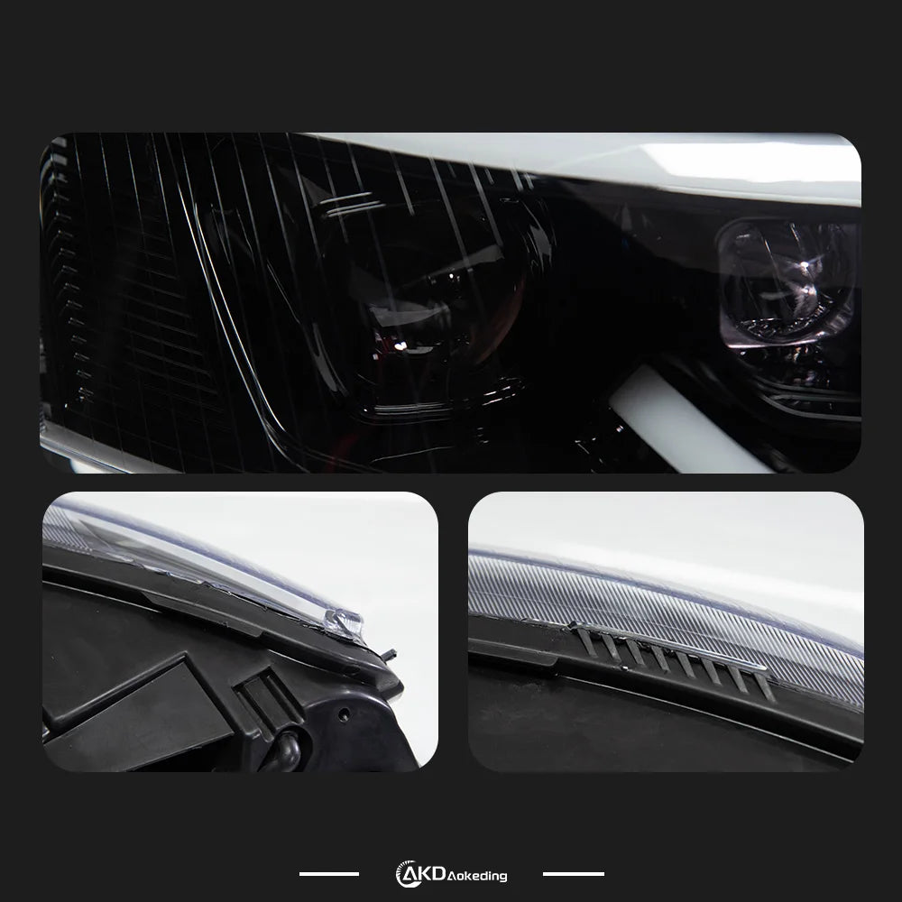 AUDI A6 S6 RS6 C6 2004-2011 LED Headlights DRL AKD