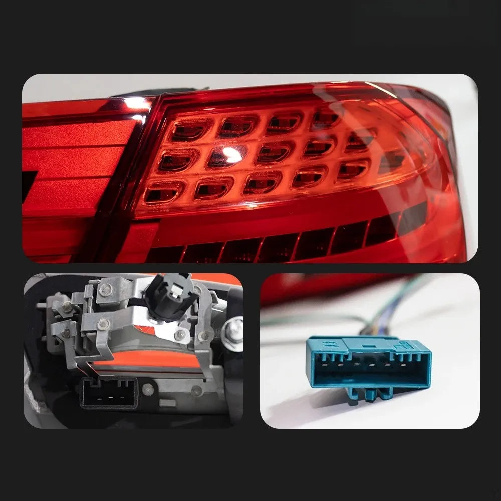 BMW 3 Series 2006-2013 E92 M3 Coupe LED Tail Lights Smoke TYPY