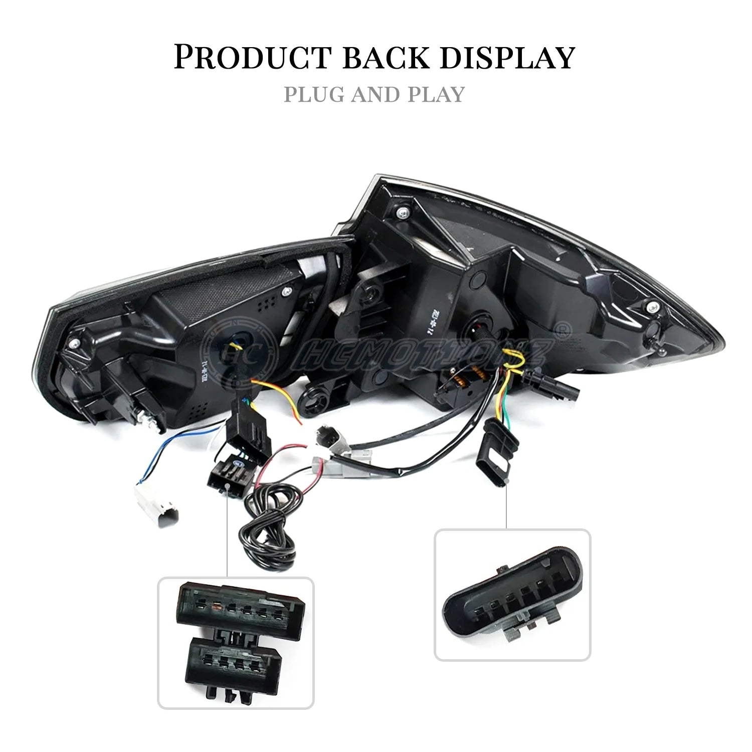 BMW 3 Series F30 F80 2012-2018 LED RGB Tail lights Smoked Laser style HCMOTIONZ