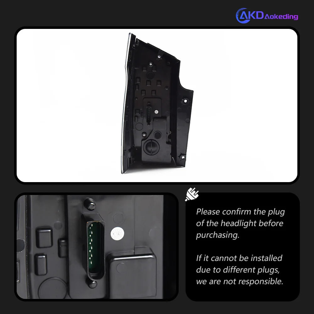 Mercedes-Benz V Klasa Vito 2012-2022 W447 Lampy tylne LED Tylne światła AKD