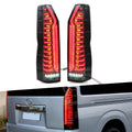 Toyota Hiace 6th 2019-2023 LED Tail lights HCMOTIONZ