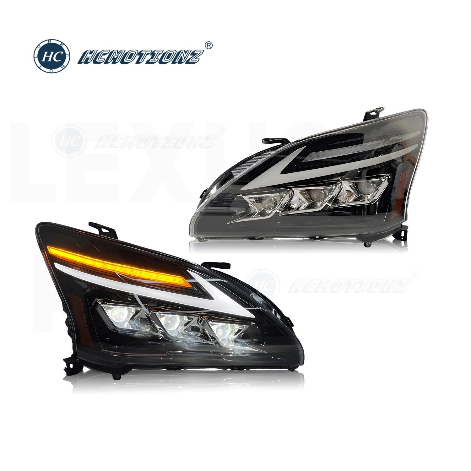 Lexus RX Series 2nd Gen 2003-2009 Full LED Headlights set HCMOTIONZ