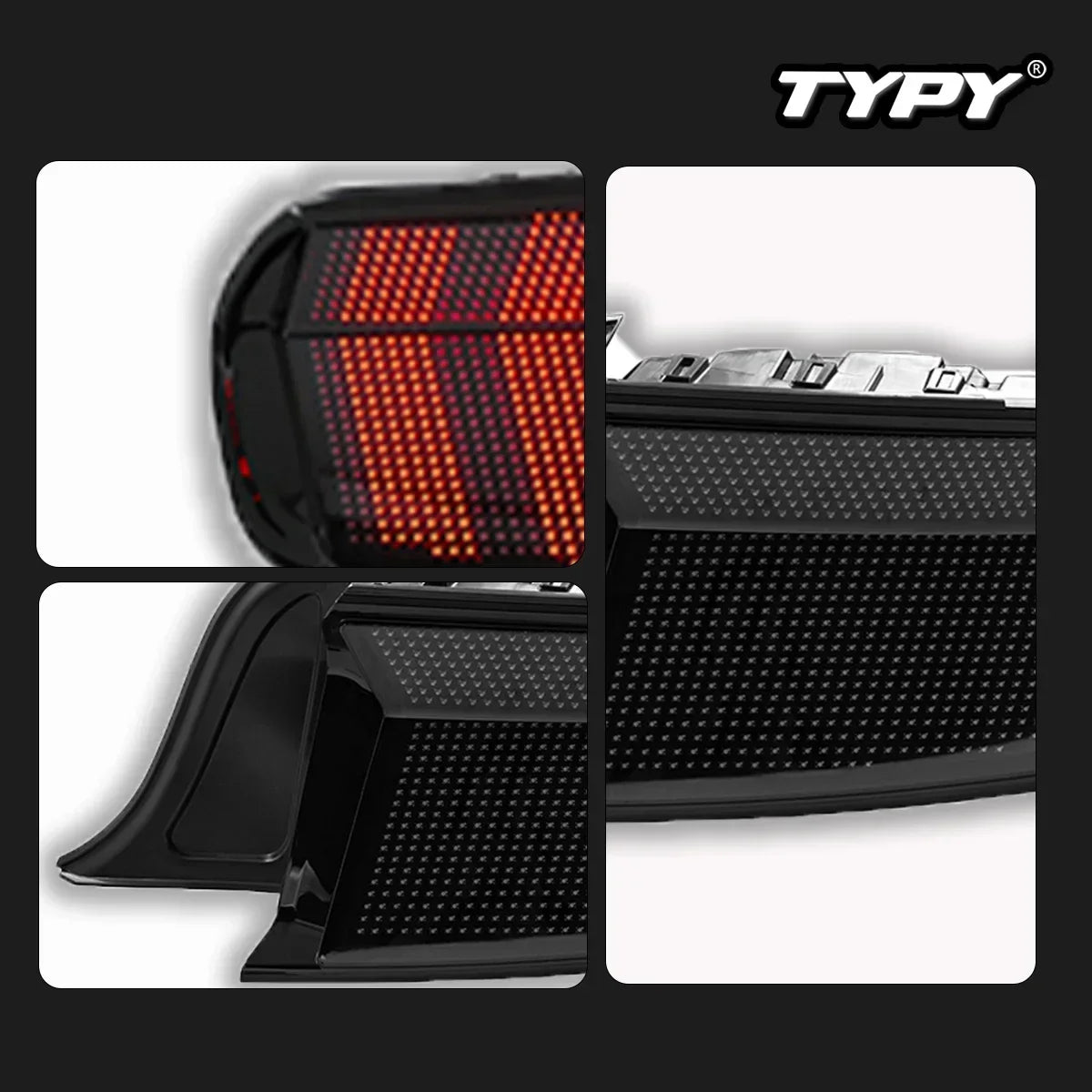 Ford Mustang 2015-2023 LED Tail light Dynamic Turn Signal Customizable TYPY