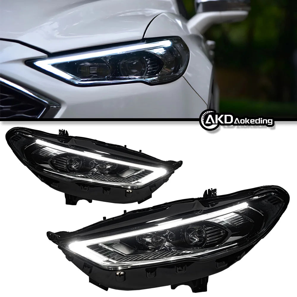 Ford Mondeo 2017-2020 LED Headlights Projector Lens AKD