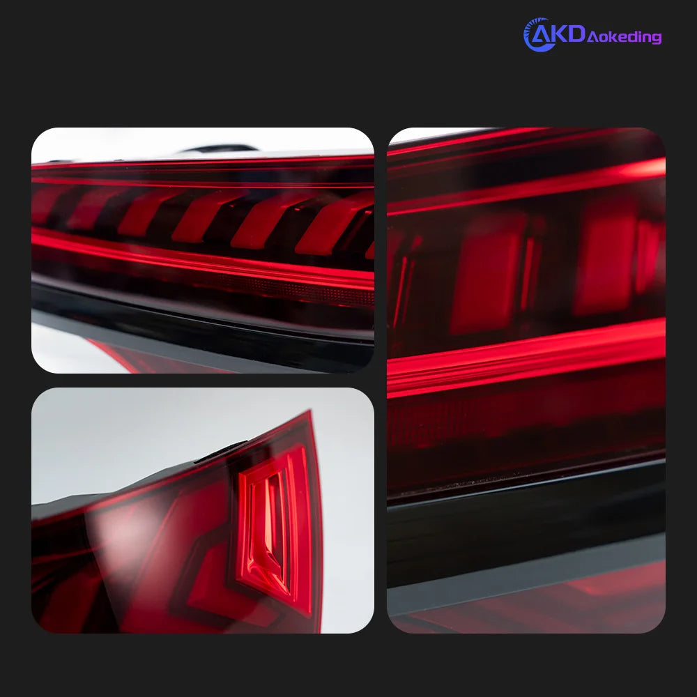 Audi Q7 4L 2006-2015 LED Tail lights Rear lamps set AKD