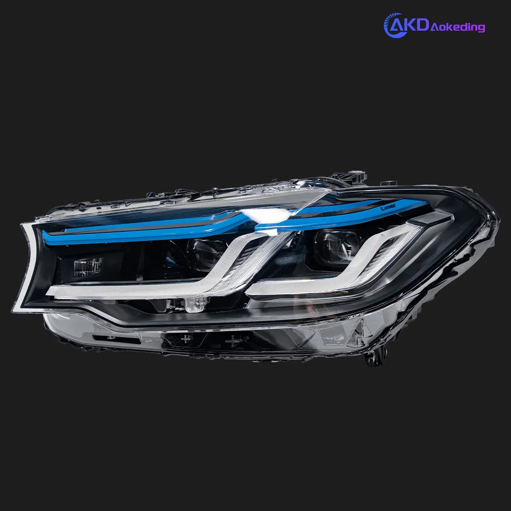 BMW 5 Series G30 G31 2017-2020 Lampy przednie reflektory Laser LED Komplet AKD