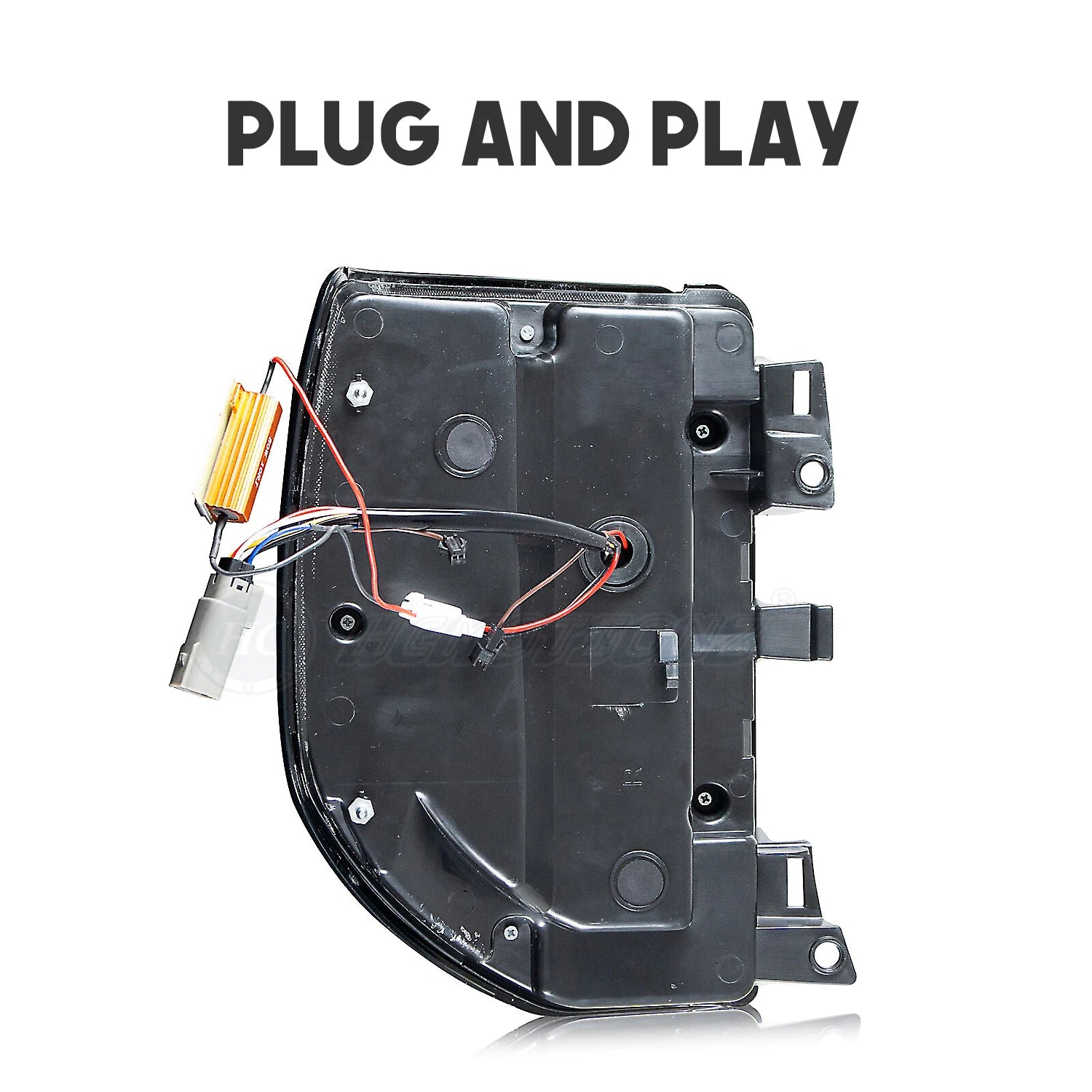 Ford Bronco Sport 2021-2023 LED Tail Lights Sequential Turn Signals Smoked HCMOTIONZ