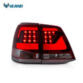Toyota Land Cruiser J200 2008-2021 LED Tail Light Red Smoked VLAND