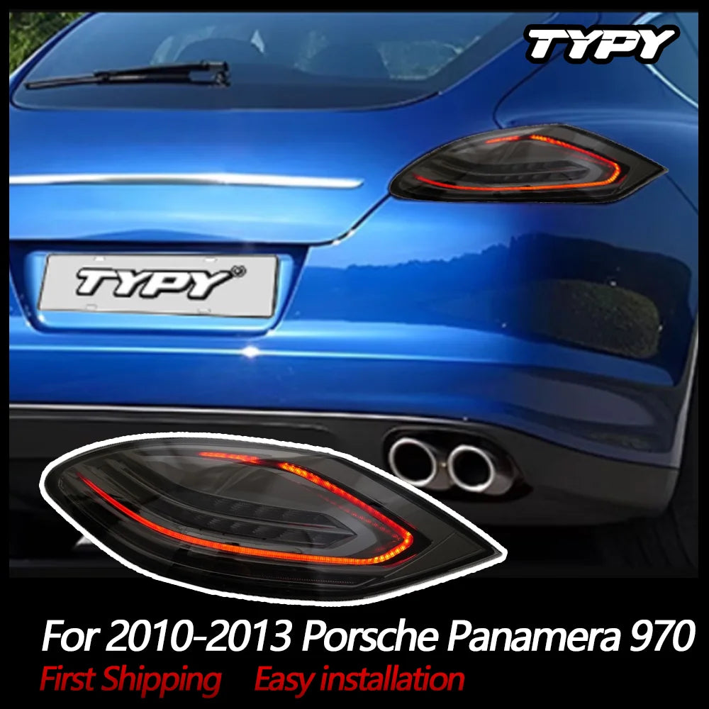 Porsche Panamera 970 2009-2015 LED Tail Light Smoke Black TYPY