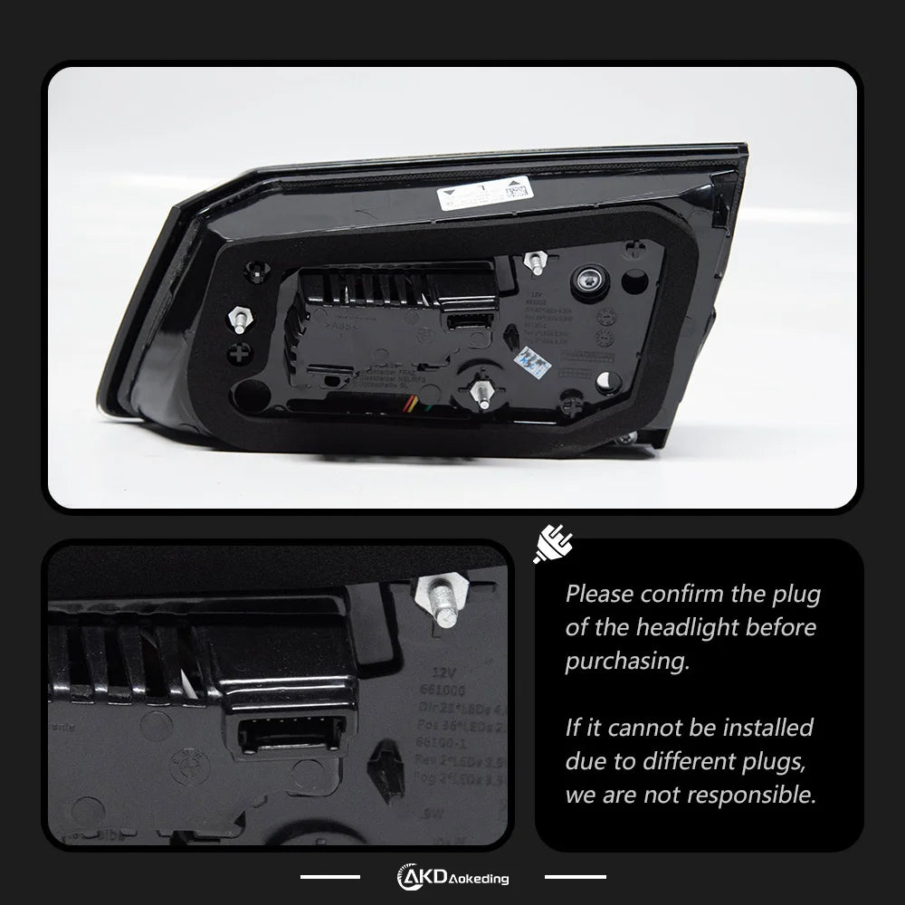 BMW 5 Series M5 F90 G30 G38 2018-2020 Full LED Dynamic Tail Lights AKD