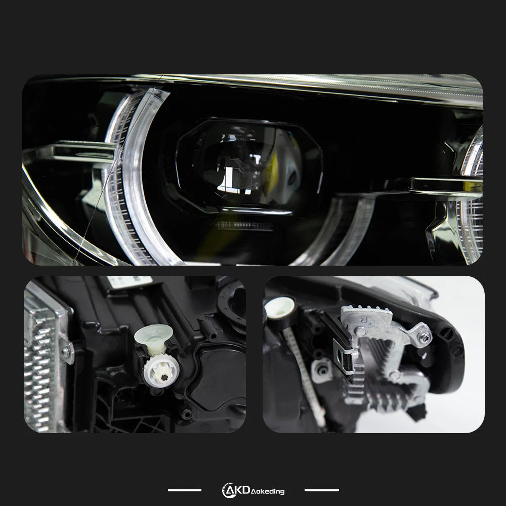 BMW 3 series F30 F31 2012-2019 LED Headlights Projector Lens Laser Style AKD
