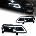 AUDI A6 S6 RS6 C6 2004-2011 LED Headlights DRL AKD