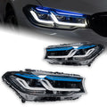 BMW 5 Series G30 G31 2017-2020 Lampy przednie reflektory Laser LED Komplet AKD