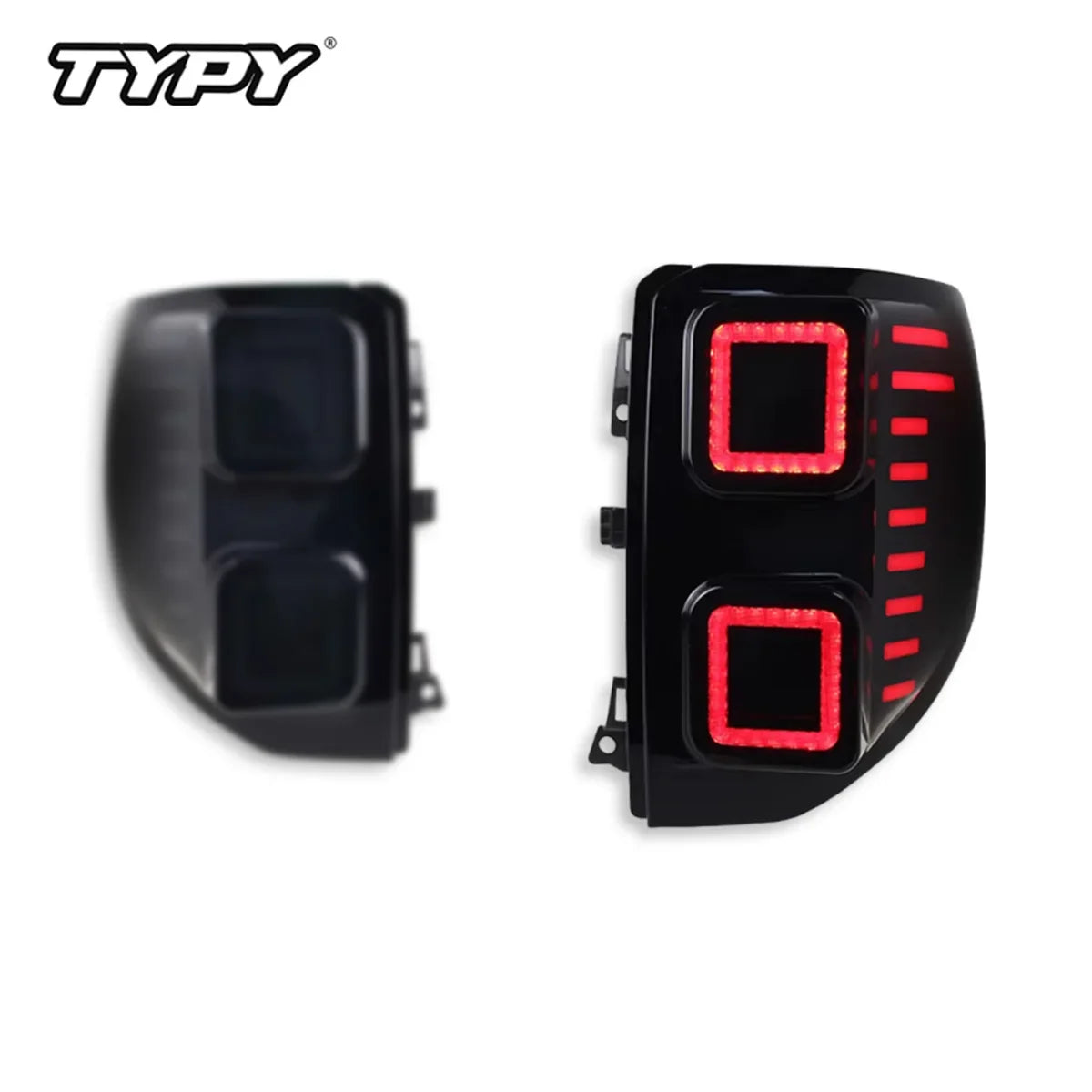 Ford Bronco Sport LED Tail Lights Sequential Turn Signals Smoked TYPY