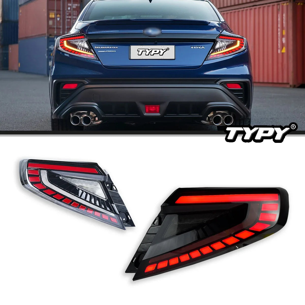 Subaru WRX 2022-2025 Tail lights LED TYPY