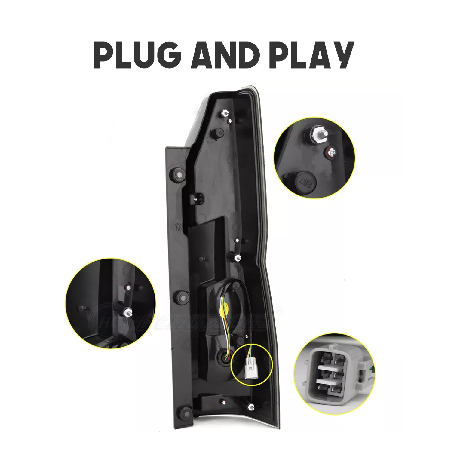 Toyota Hiace 6th 2019-2023 LED Tail lights HCMOTIONZ