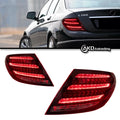Mercedes-Benz C Class W204 2008-2013 LED Tail lights Modern style AKD