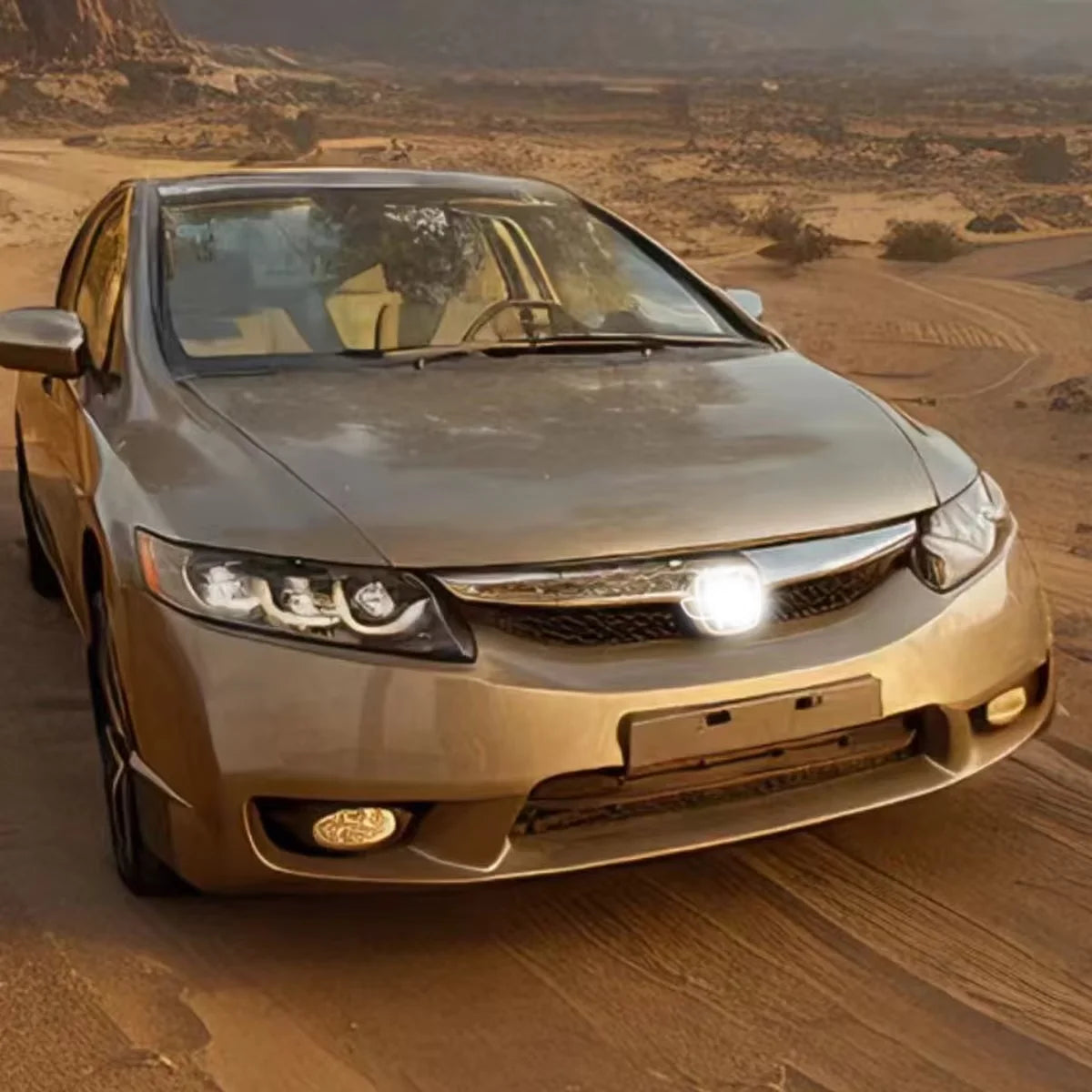 Honda Civic 8th 2006-2011 LED Headlight Projector Head Lamp TYPY